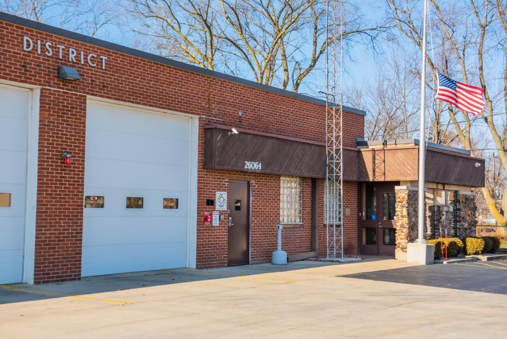 Exterior of the fire station