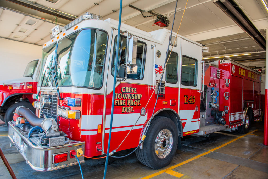 Crete Township Fire Protection Fire Truck